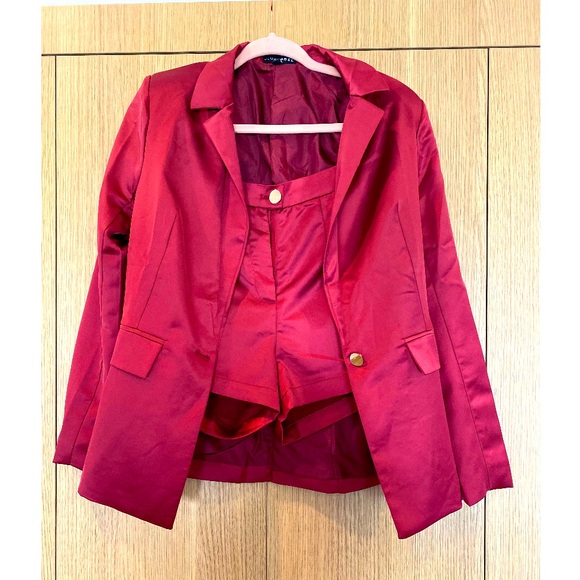 JLUXLABEL short suit set - Picture 1 of 4